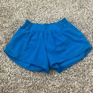 Poolside blue Lululemon shorts size 6